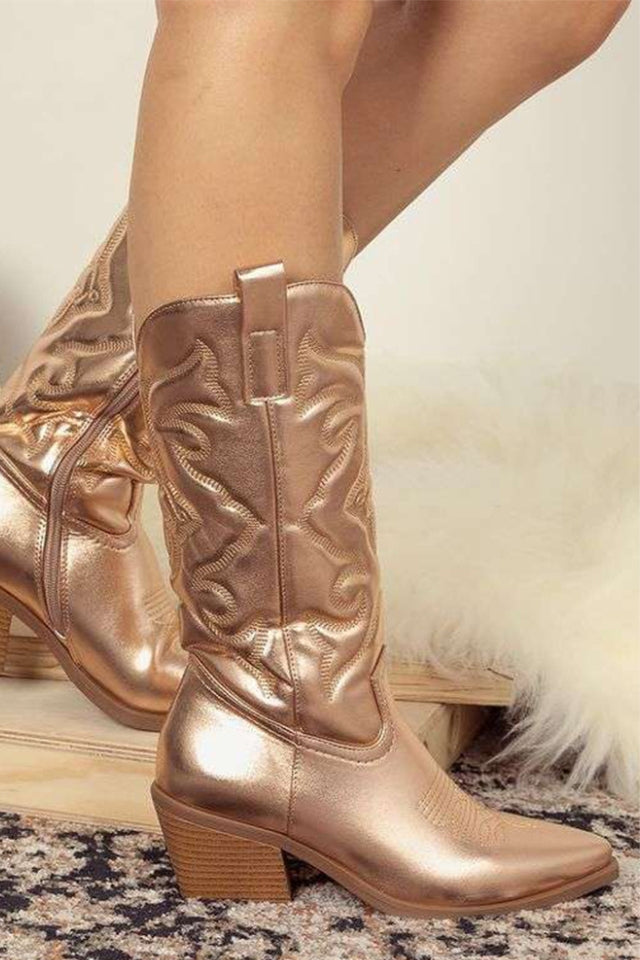 Embroidered Cowgirl Boots