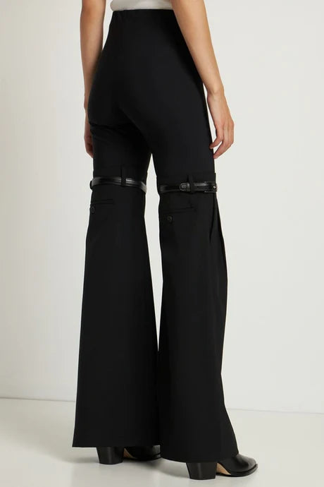 Luiclo Trousers With Detail - Black