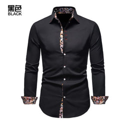 CAMICIA SLIM DECORATA