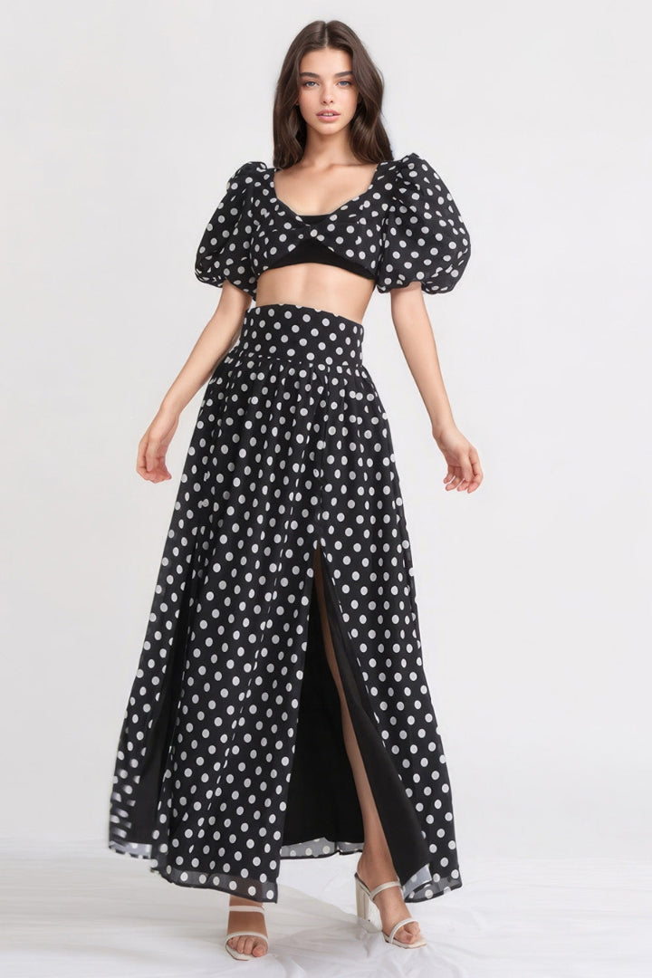 POLKA DOT 2-PIECE SET