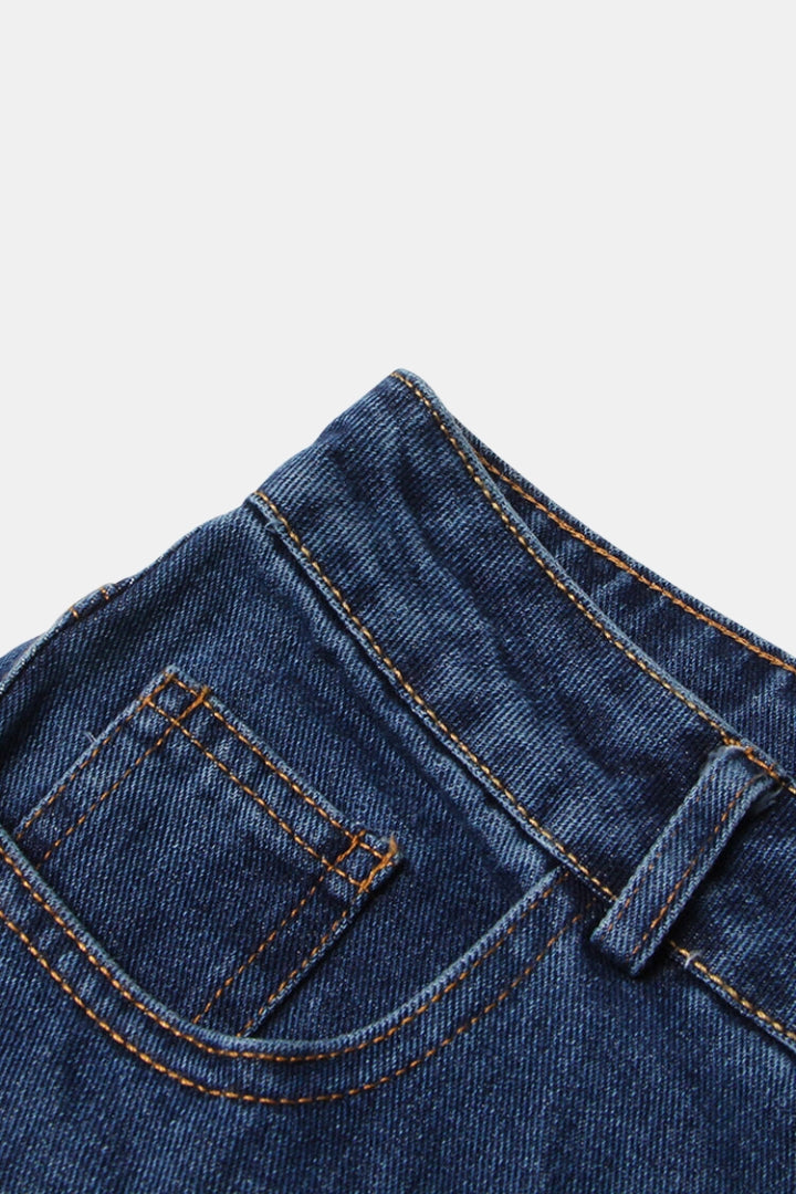 LOW WAISTED CARGO JEANS